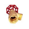 1/2"- 3/4" Multi Turn Garden Water Hose Shut Off Boiler Drain Valve